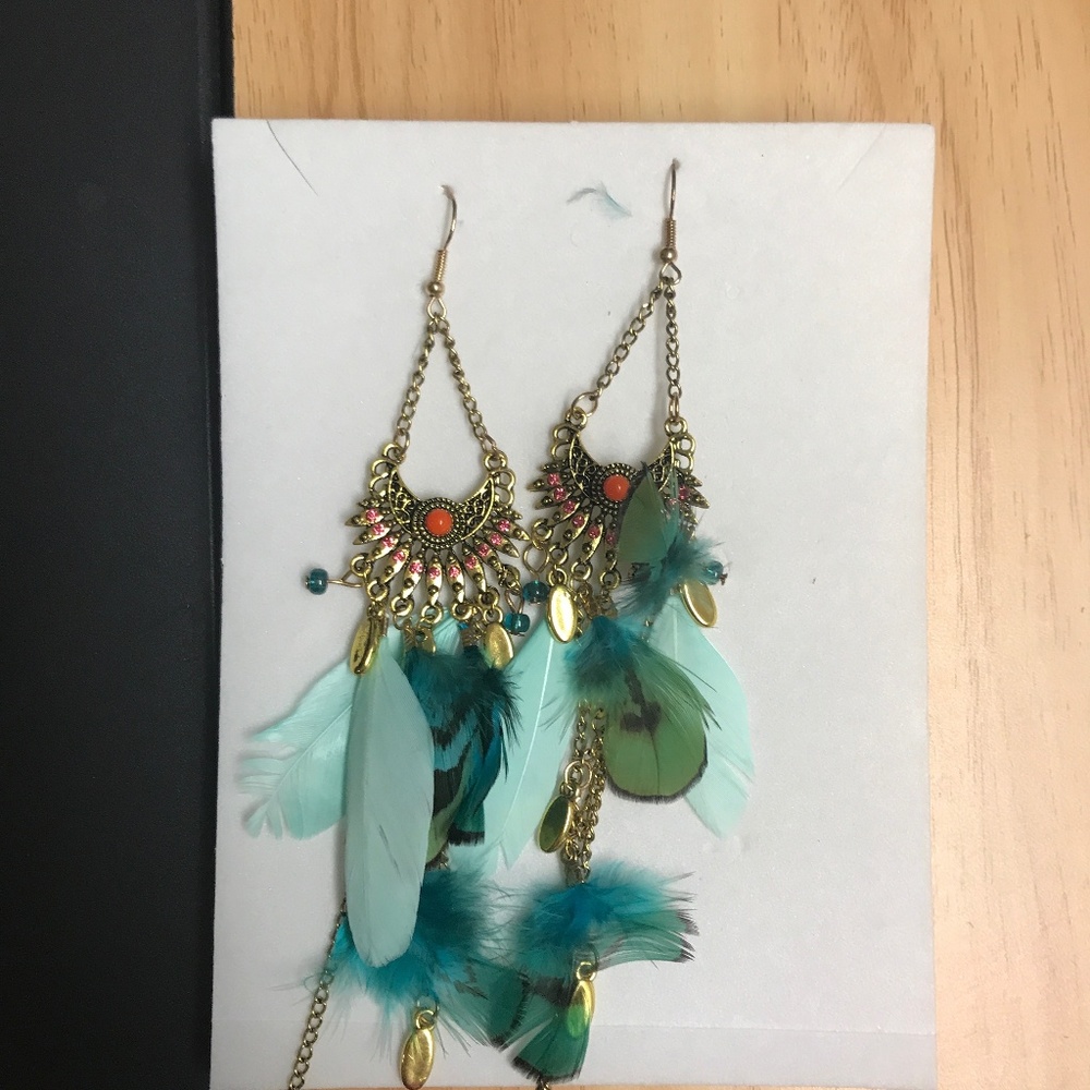 Feathered Earrings